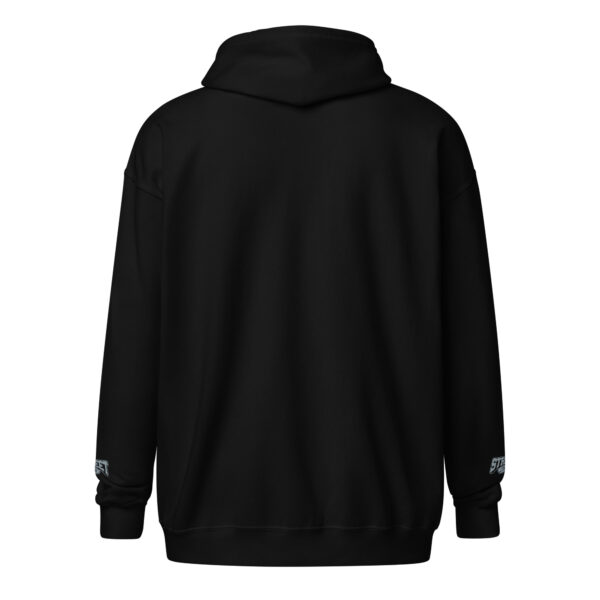 Black Street State Zipper Hoodie - Image 2