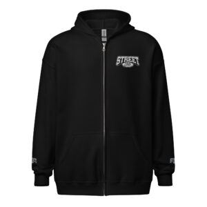 Black Street State Zipper Hoodie