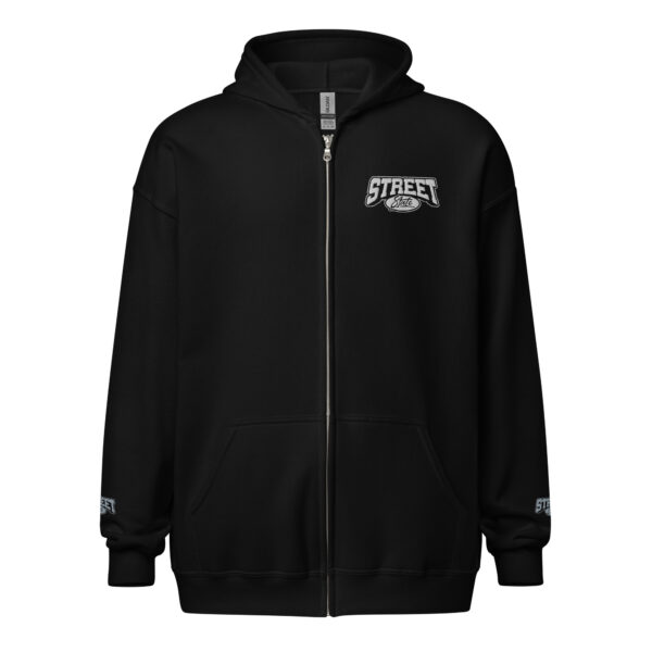 Black Street State Zipper Hoodie