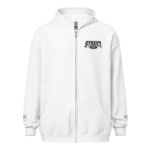White Street State Zipper Hoodie